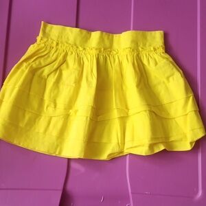 Gap bright yellow skirt